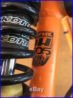 Kona Stinky 24 Childrens Full Suspension Mountain Bike Frame Orange