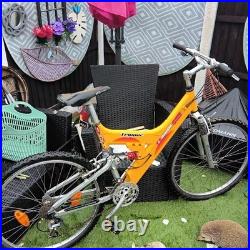 Kona Stinky 26in Aluminium Full Suspension MTB 16in Frame 24 Speed V-Brake