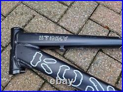 Kona Stinky Downhill Mountain Bike Frame 17 Retro Vintage DH MTB Black VGC