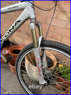 Kona kikapu, 18inch frame, 26inch wheels, good condition