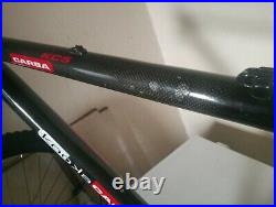 Kooka Cabra Mountain Bike Frame XC carbon fibre, hope, Shimano BB, headset large