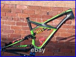 L Specialized Enduro S-Works 650b Carbon Frame Ohlins Shock Invistaped Excellent