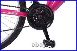 Ladies Bike Full Suspension Mountain Bike Blush 26 Wheel 19 Frame Pink MTB