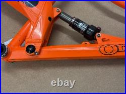 Large Orange Gyro Frame 29er Fox Shock