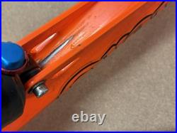Large Orange Gyro Frame 29er Fox Shock