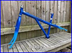 Lee Cooper LA Cycles Elevated Chainstay Retro Steel MTB Frame Dave Yates Vulcan