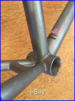 Litespeed Obed Titanium Mountain Bike Frame 26 Medium Made In USA