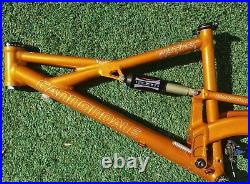 MADE IN USA Cannondale Prophet Full Suspension MTB Frame with Manitou Shock Medium