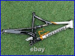 MADE IN USA Cannondale Rush Full Suspension MTB Frame with Fox Float RP23 Shock L