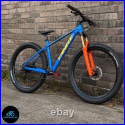 MTB Aluminum Frame Size Large Gloss Blue 26 27.5 29 Wheel Size Trek Style