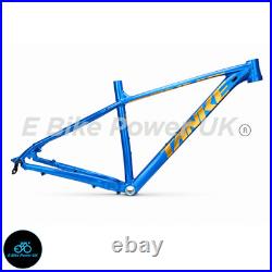 MTB Aluminum Frame Size Large Gloss Blue 26 27.5 29 Wheel Size Trek Style
