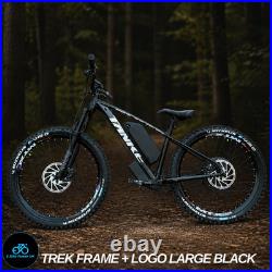 MTB Aluminum Frame Size Large Gloss Blue 26 27.5 29 Wheel Size Trek Style