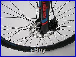 Matt Black 21 Speed Mtb Mountain Bike Bicycle 29 Wheel 18 Frame