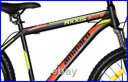 Men Mountain Bike Single Speed Bike Axxis 27.5 Wheel MTB 19 Frame Black Red