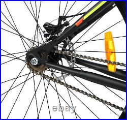 Men Mountain Bike Single Speed Bike Axxis 27.5 Wheel MTB 19 Frame Black Red