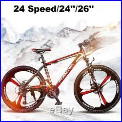 Men/Women 24Speed 24/26 Wheel MTB Frames Full Suspension Mountain Bike/Bicycle