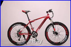 Mens Mountain Bike 27.5 18 Aulminium frame 27 Speed Suspension Bicycle MTB UK