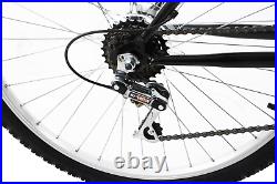 Mens Mountain Bike Bicycle Excel 26 Wheel 18 Frame 21 Speed Black Red