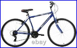 Mens Mountain Bike Excel 26 Wheel 16 Frame Rigid 21 Speed Gears Blue MTB