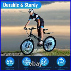 Mens Mountain Bike Mountaineer 26 Wheel 19 Frame Suspension 21-Speed Black Mens Mountain Bike Mountaineer 26 Wheel 19 Frame Suspension 21-Speed Black