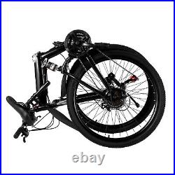 Mens Mountain Bike Mountaineer 26 Wheel 19 Frame Suspension 21-Speed Black