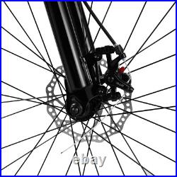 Mens Mountain Bike Mountaineer 26 Wheel 19 Frame Suspension 21-Speed Black Mens Mountain Bike Mountaineer 26 Wheel 19 Frame Suspension 21-Speed Black
