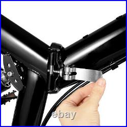 Mens Mountain Bike Mountaineer 26 Wheel 19 Frame Suspension 21-Speed Black