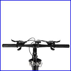 Mens Mountain Bike Mountaineer 26 Wheel 19 Frame Suspension 21-Speed Black