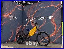 Monsoon e-bike frame mounter bike one X