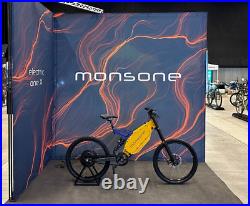 Monsoon e-bike frame mounter bike one X