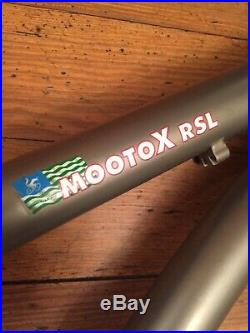 Moots MootoX RSL Titanium Mountain Bike Frame 16 Small