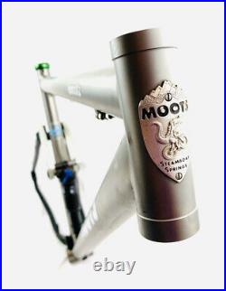 Moots Mooto XZ Titanium Full Suspension Mtb Frame Fox Float RP23 Salsa Collar