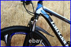 Mountain Bike 2021 for Men women Junior 26'' Wheel 21 Speed Black & Blue