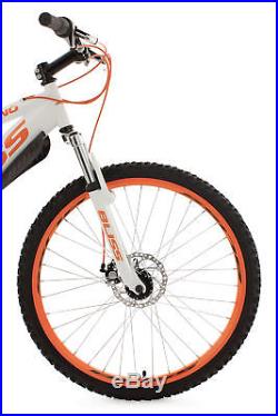 Mountain Bike 26 Full Suspension Bliss White-Orange 21 Gears Frame 47 cm 533M