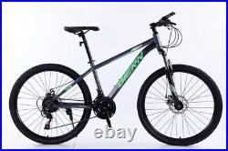 Mountain Bike Bicycle 26 Wheel Adult Woman Men Kids Shimano 21 Speed 15 Frame