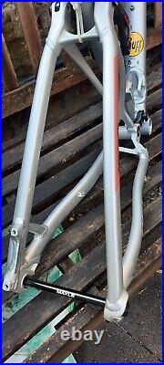 Mountain Bike Frame. (With New And Unused Rear Shock). MERIDER