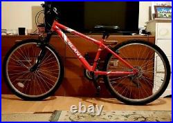 Mountain Bike. Front Suspension. 26inch Wheels. 20 inch Frame. Used