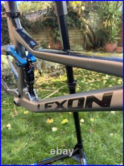 Mountain Bike Full Suspension Frame LEXON 29er Carbon Boost SMALL Size Size S