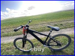 Mountain Bike Hardtail 26 Medium Frame Downhill Forks And Tires