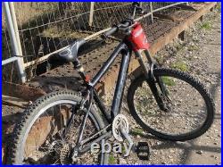 Mountain Bike Hardtail 26 Medium Frame Downhill Forks And Tires
