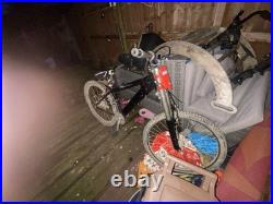 Mountain Bike Hardtail 26 Medium Frame Downhill Forks And Tires