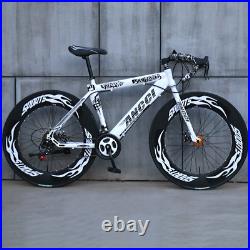 Mountain Bike Road Bicycle NEW SPEED Men/Women 24Speed 26 Wheel Carbon Frame