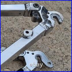 Mountain Cycles CXS Full Suspension Mountain bike frame Aluminium Tubing Yellow