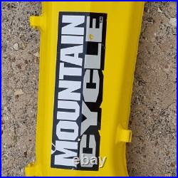 Mountain Cycles CXS Full Suspension Mountain bike frame Aluminium Tubing Yellow