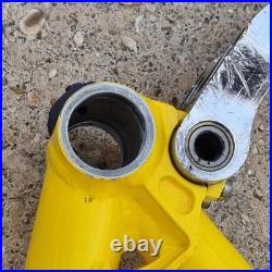 Mountain Cycles CXS Full Suspension Mountain bike frame Aluminium Tubing Yellow