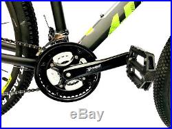 Mountain bike 27.5 wheels 18 frame 24 shimano gears lock out forks TRINX