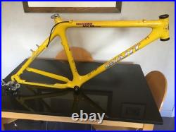 Mountain bike carbon fibre frame