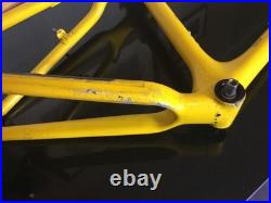 Mountain bike carbon fibre frame