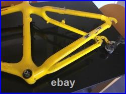 Mountain bike carbon fibre frame