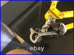 Mountain bike carbon fibre frame